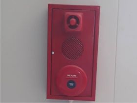 2-throat fire extinguisher